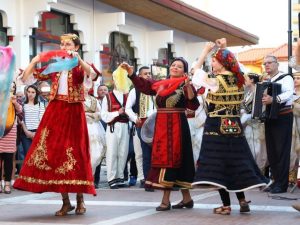 Balkan Festival Wageningen 2026. Dansers in Albanie